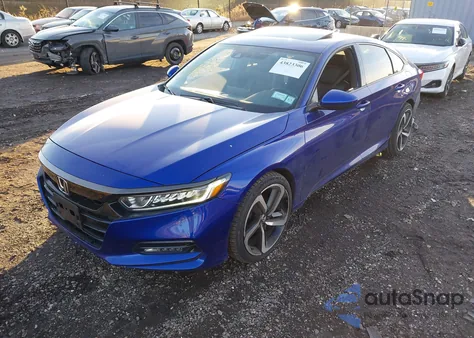 2020 Honda Accord Sport 2.0T из США, поврежденный, VIN 1HGCV2F38LA016507